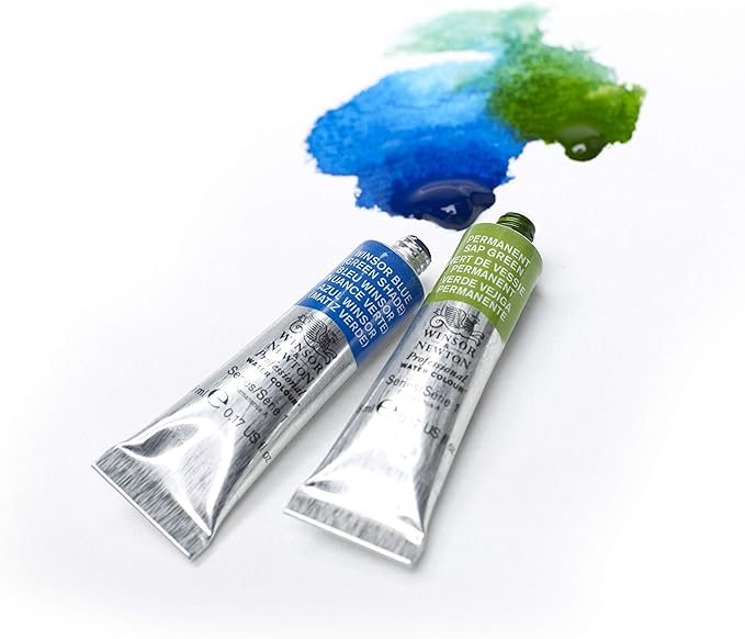 Winsor & Newton Professional Water Colour Paint, 1.25-oz Tube, Winsor Blue Red Shade