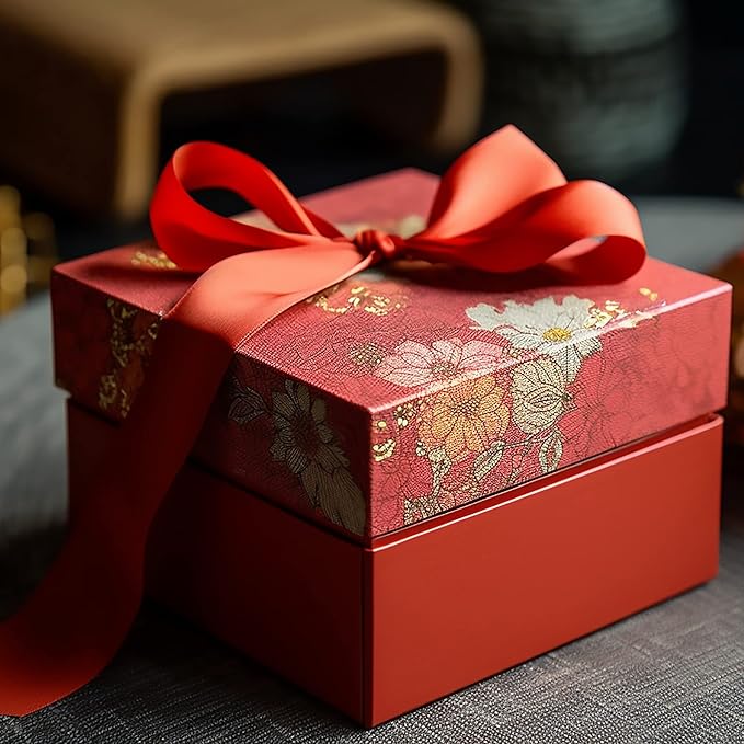 LIUYAXI Red Double Faced Satin Ribbon, 1-1/2" X Continuous 25 Yards, Ribbons Perfect for Gift Wrapping Wedding Bouquet Decor DIY Craft Bow Making & Other Projects