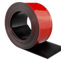 Neoprene Rubber Strips Self Adhesive Solid Rubber Sheets, Rolls & Strips for DIY Gaskets Crafts Pads Seals Warehouse Flooring Neoprene Sheet with Adhesive Backing (4" Wide x 1/8" Thick x 40' Long)