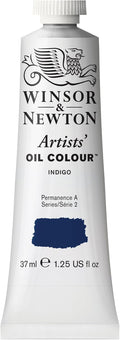 Winsor & Newton Artists' Oil Color, 37ml (1.25 oz) Tube, Indigo