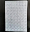 1PC Diamond Grid Background Embossing Folders for Card Making Scrapbooking and Other Paper Crafts, 12.5x20cm