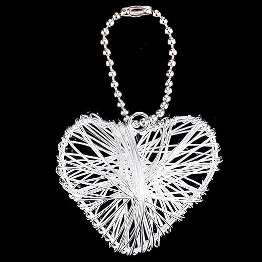 TecUnite Aluminum Craft Wire for Sculpting Armature Bendable Craft Wire for DIY Jewelry Making (1 Roll,Silver,10 M x 1.5 mm)