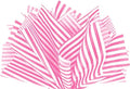 Flexicore Packaging Hot Pink Pin Stripe Print Gift Wrap Tissue Paper Size: 15 Inch X 20 Inch | Count: 100 Sheets | Color: Hot Pink Pin Stripe