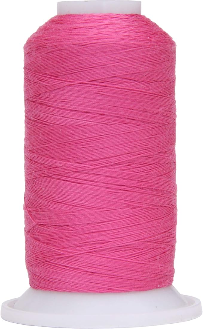 Threadart Polyester All-Purpose Sewing Thread- 600m - 50S/3 - Hot Pink