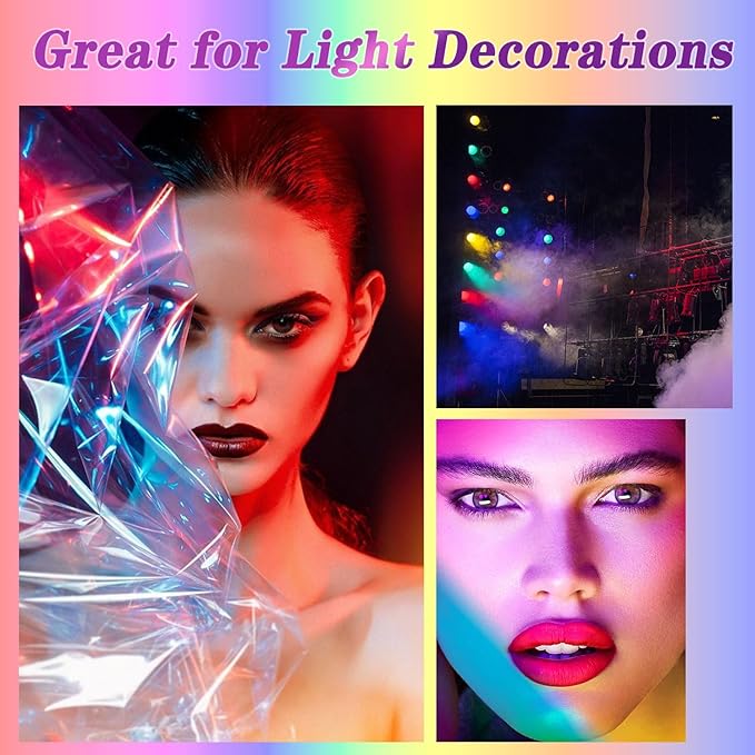 Ahardaim 120Pcs Colored Cellophane Sheets, Cellophane Paper, Colored Cellophane Wrap for DIY Arts Crafts, Packaging Small Gifts, Candy Wrapping, Holidays and Parties Decoration (7.5 x 7.5 Inch)
