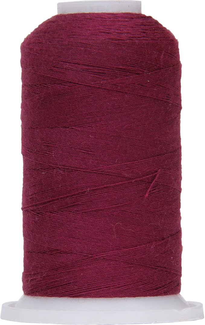Threadart Polyester All-Purpose Sewing Thread - 600m - 50S/3 - Wine