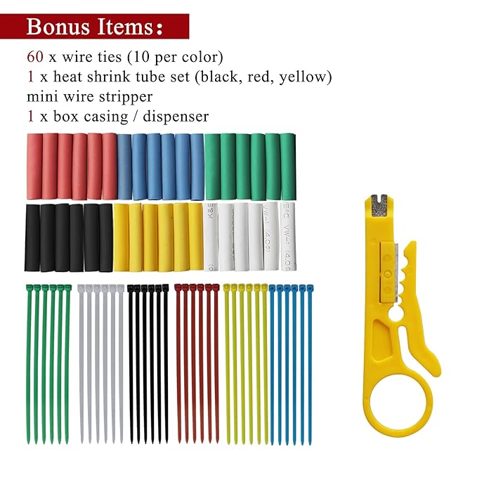 20 Gauge Electrical Wire,20 awg Wire-XINWANG 20 Gauge Stranded Tinned Copper Wire with PVC Insulation(OD:1.8 mm) 6 Colors,23ft Each, Hook Up Wire Kit