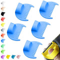 5mm Seam Guide for Hand Sewing Edge Lockranding Tool 5 PCS Set for Leather/Fabric/Craft Sew, Blue