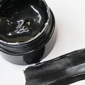Shimmer Metallic Acrylic Paint Black Metallic Chalk Paste 1.7oz/50ml, Ideal for Wood/T-Shirts/Glass/Stone, DIY Crafts Projects Glitter Pearlescent Golden Pigment Suitable for Beginners Artists