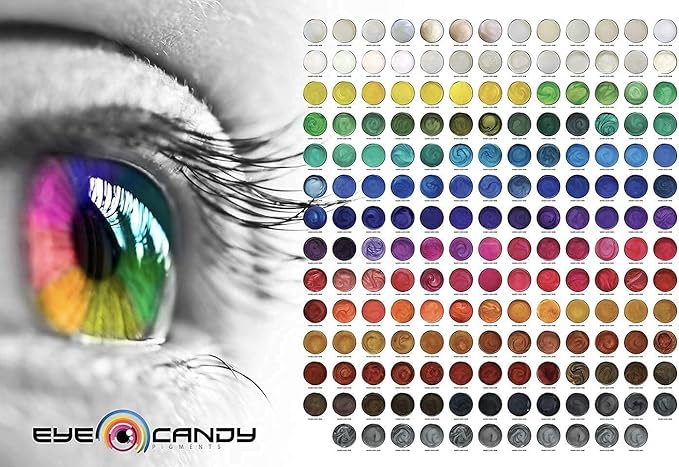Eye Candy Pigments Premium Green Mica Powder - Imperial Jade (50gr) - for Epoxy, Resin, Soap, Paint, Woodworking, Acrylic Pouring, Bath Bombs, Fishing Lures - DIY Arts and Crafts Additive
