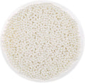 Pearl Beads for Craft, Anezus 2000pcs Ivory Faux Fake Pearls, 4 MM Small Sew on Pearl Beads with holes for Jewelry Making, Bracelets, Necklaces, Hairs, Crafts, Decoration and Vase Filler
