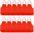 CHRORINE 6/12/24 Pack Kids Painting Apron Toddler Art Aprons for Kids Paint Apron Smock for Painting Cooking Craft Activity