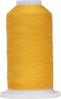 Threadart Polyester All-Purpose Sewing Thread - 600m - 50S/3 - Pollen Gold