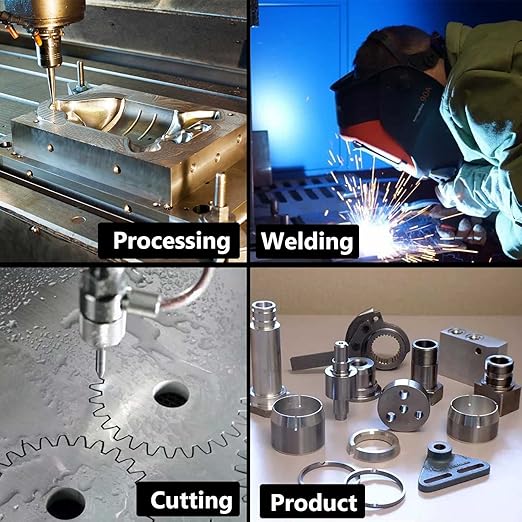 6061 T651 Aluminum Sheet Metal 6 x 6 x 1Inch (25.4MM) Flat Plain Thickened Aluminum Plate Covered with Protective Film, Heat Treatable Rectangle 1.0" Thick Aluminum Metal Plate for Industrial