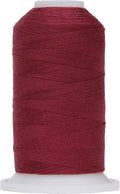 Threadart Polyester All-Purpose Sewing Thread - 600m - 50S/3 - Dark Maroon