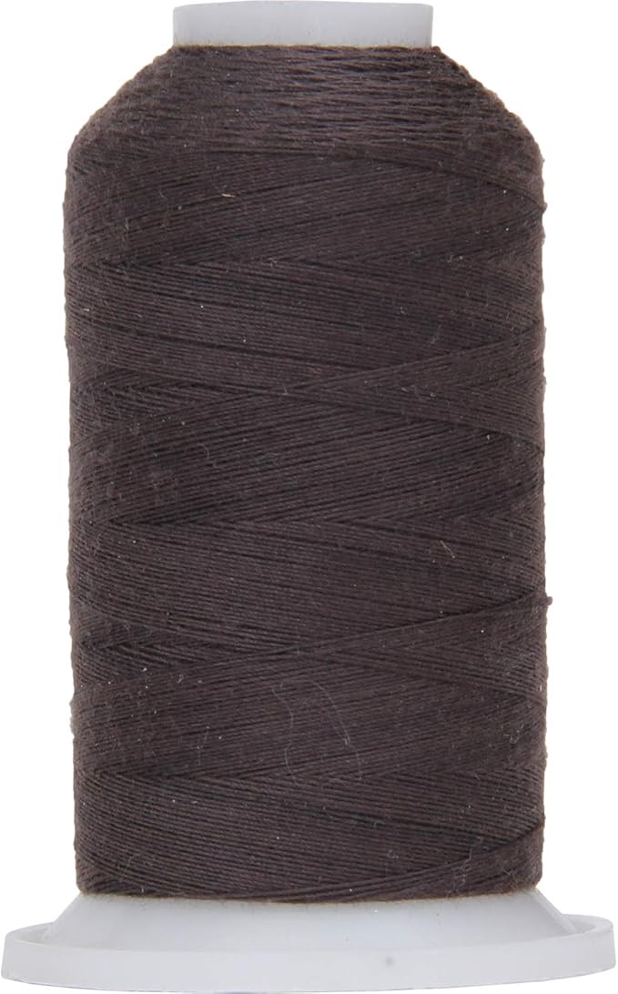 Threadart Polyester All-Purpose Sewing Thread - 600m - 50S/3 - Espresso