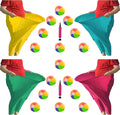 Granny Pants Yard Game, Hilarious Inflatable Ball Relay Set with Granny Giant Stretchy Pants, Ganny Pants Outdoor Game, Balls and Pump, Team Relay Family Reunion Party Field Game Set