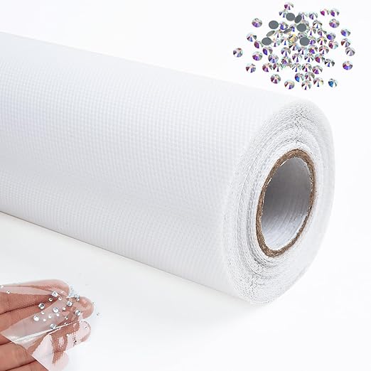 Blinginbox Hotfix Tape,Hot Fix Rhinestones Transfer Film Paper Iron on Rhinestones Transfer Paper.(10ft*9.5in)