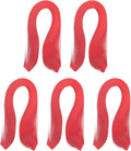 PATIKIL 600pcs Quilling Strips Paper 1/8"(3mm) 39cm Origami Paper Quilling Strip for Art DIY Hand Craft Christmas, Red