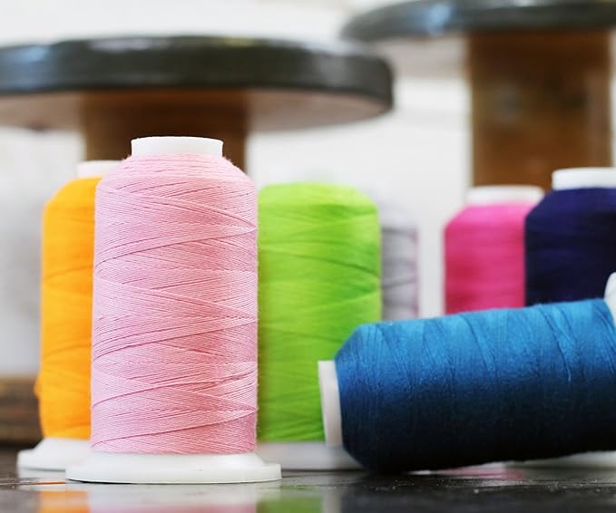 Threadart Polyester All-Purpose Sewing Thread - 600m - 50S/3 - Medium Navy
