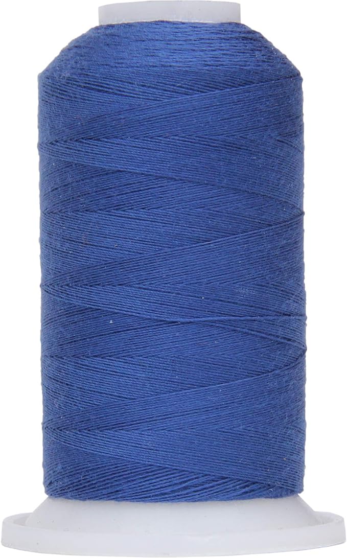 Threadart Polyester All-Purpose Sewing Thread - 600m - 50S/3 - Blue Ribbon