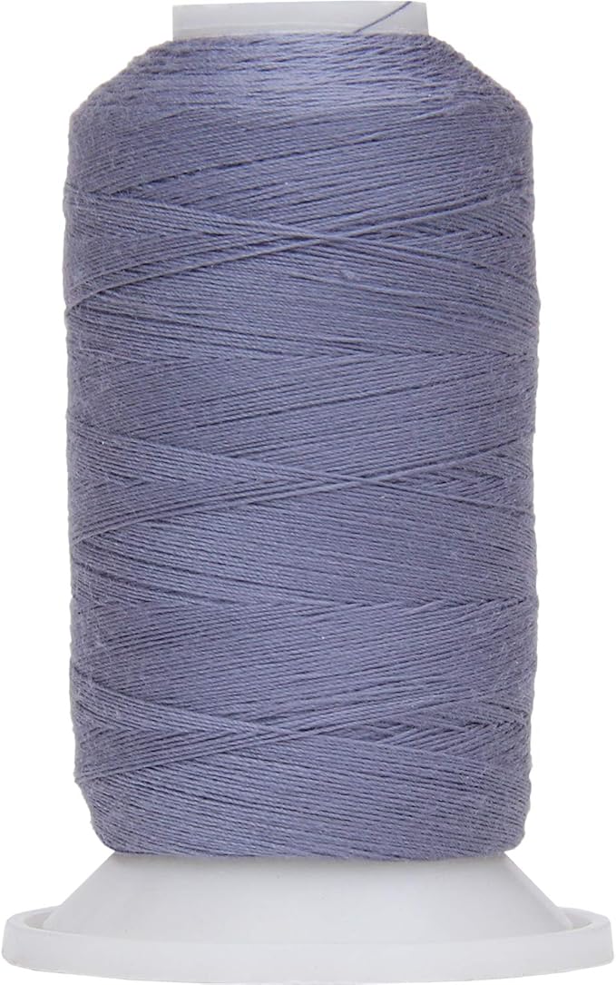 Threadart Polyester All-Purpose Sewing Thread - 600m - 50S/3 - Steel Grey
