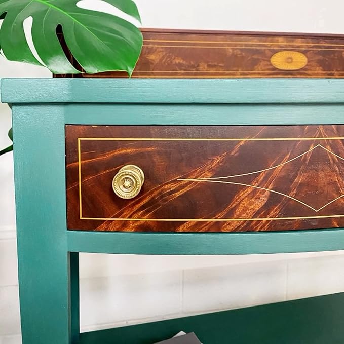 Dixie Belle Paint Company Chalk Finish Furniture Paint - Palmetto (32oz) - Matte Rich Green Chic Chalk Mineral DIY Furniture Paint