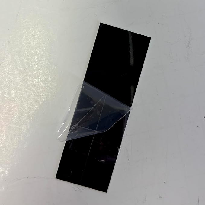 Blank Metal Plates for Laser Engraving - 4 Pack | Aluminum Sheets 0.020" Thick | CO2, Diode, Fiber Laser Compatible | Multiple Sizes & Colors (Black (engraves silver), 2x8.25 inch)