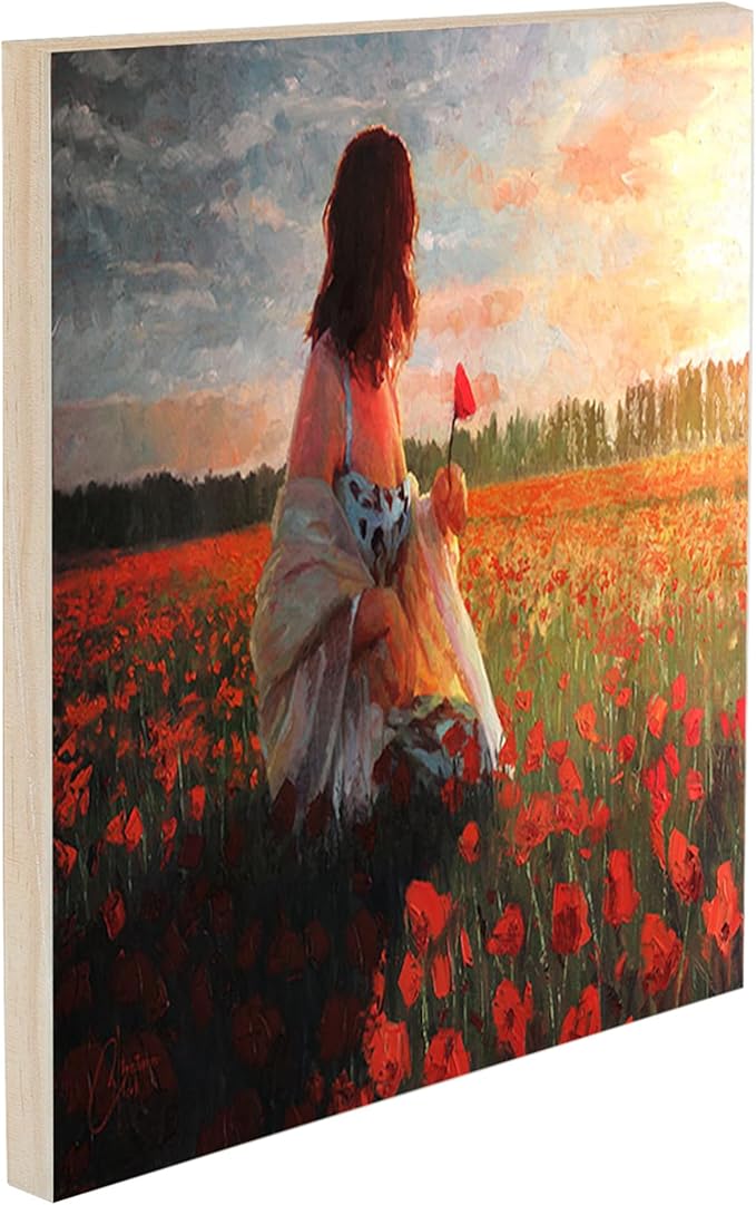 DaVinci Wood Panel Da Vinci Pro Ultra Smooth Gesso Panels 3/4inchinch Panel (Single) 12x16inchinch - 4 Pack