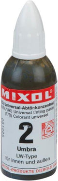 Mixol Universal Tints, Umber, #02, 20 Ml