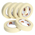 TAPEBEAR General Purpose Masking Tape 0.94 Inches x 60 Yards, Beige White Painters Tape for Painting, Labeling, DIY Arts Crafts, Home Office School Projects, 6 Rolls