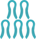 PATIKIL Quilling Strips Paper 600pcs 1.5mm 39cm Origami Paper Quilling Kits for Art DIY Hand Craft Christmas, Turquoise Blue