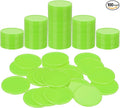 uxcell Plastic Poker Chips, Learning Counters Counting Counters Disks Markers Opaque Game Tokens for Game Play Math Counting