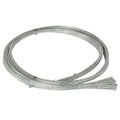 Luyoyous 100 Roll Baling Wire 14 Gauge 14 ft Galvanized Steel Wire Bulk Bundle Single Loop Galvanized Baler Wire for Securing Packaging Tie Cardboard Paper Textiles Plastics