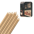 Hardwood Round Dowels (3/16" x 36", Pack of 25) | Variety of Diameters & Wood Species | Unfinished Wooden Dowel Rods for Crafts & DIY Home Projects | Curtain Rod, Macrame Supplies, Cake Pops, Flagpole