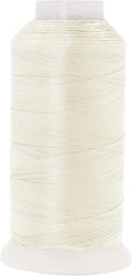 Mandala Crafts Off White Heavy Duty Thread -1500 Yds Tex 90 Thread for Sewing Drapery Jeans Leather Hair Outdoor Marine Upholstery