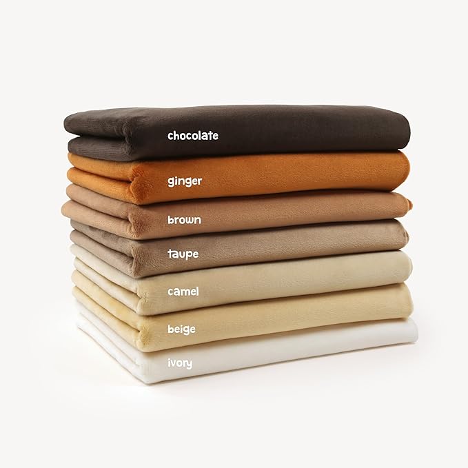 kullaloo Plush Fabric | Solid Beige Minky Fabric for Sewing | Super Soft Cuddle Material | 39.5x29.5 | Plushies, Baby Blankets, Pillows, Dog Beds, Cat Beds, Beanies, Baby Accessories, Apparel & More