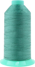 Mandala Crafts Bonded Nylon Thread Aquamarine Heavy Duty Sewing Threads - 800 YDs Size 207 630D T210 Tex 210 Thread for Leather Jeans Weaving Outdoor Marine Upholstery Threads