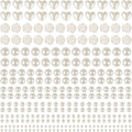 4366 PCS Self Adhesive Pearl Stickers，Pearl Stickers for Crafts Kids，Assorted Sizes & Shape Stick on Pearls for Hair, Face, Makeup, Eye 3mm/4mm/5mm/6mm/8mm/10mm/Rose/Heart Shape