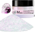 Matio Interference Mica Powder, 1.06oz/ 30g Ghost Purple Chrome Powder, Pearlescent Effect Color Shift Pigment for Epoxy Resin, Makeup Shimmer, Nail Polish,Soap Dye,Candle Making,Paint,Slime
