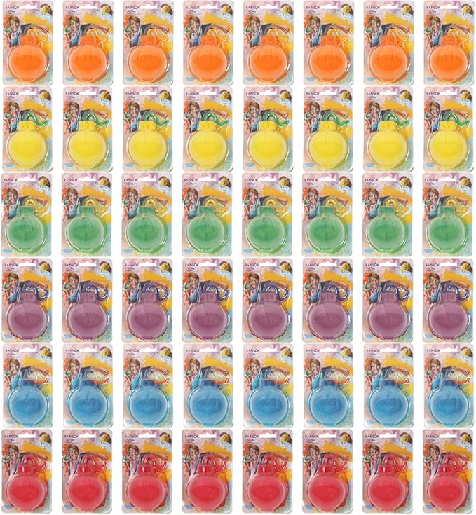 ARELUX Color Powder Balls-48 Packs Holi Powder Colors Chalk Balls,200+ Throws Each Chalk Bomb,Family Activiies Outdoor for Color Run Photography,Party Games,Friends Photoshoot,Birthday,Festival