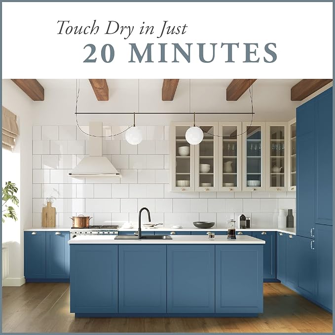 AMY HOWARD AT HOME Chalk-Based One Step Paint for Furniture, Cabinetry, Decor, Finish, and More | No Stripping, Sanding, or Priming | Medium Base | 16 Ounce | Mai Dragon