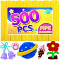 Eppingwin 500pcs Pipe Cleaners, Yellow Pipe Cleaners Craft Supplies,Chenille Stems for DIY Arts Crafts Project(Yellow)