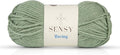 Sensy Roving Yarn, 3.5 oz, 132 Yards, Gauge 5 Bulky (Lily Pad)