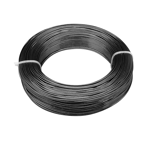 Aluminum Wire, 100 Feet 12 Gauge Bendable Anodized Metal Wire for Sculpting and Jewelry Making