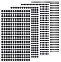 1799pcs Self Adhesive Face Gems Stickers, Hair Gems Rhinestones Stickers, Bling Jewels for Makeup, Crafts, Home Decor Scrapbooking Embellishments, 4 Sizes 3mm/4mm/5mm/6mm(Black Rhinestones)