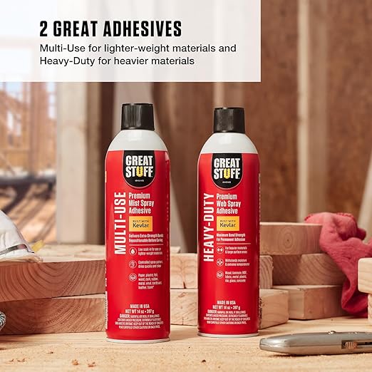 Great Stuff™ Heavy-Duty Web Adhesive - 14 oz - Aerosol