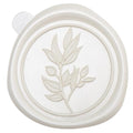 PONATIA Ivory Wax Seal Stickers - Wedding Envelope Seal Stickers, 50 Pcs Self- Adhesive Wax Seals, Perfect for Invitation Cards, Christmas Cards, Gift Wrapping, Party Menu Decor