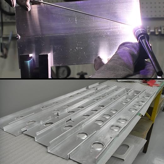 6061 T651 Aluminum Sheet Metal 8" x 12" x 1/16"(0.06”) Thin Aluminum Plate Flat Stock Covered with Protective Film 1.5MM Heat Treatable Rectangle Aluminum Metal Plate for Crafting, lndustry