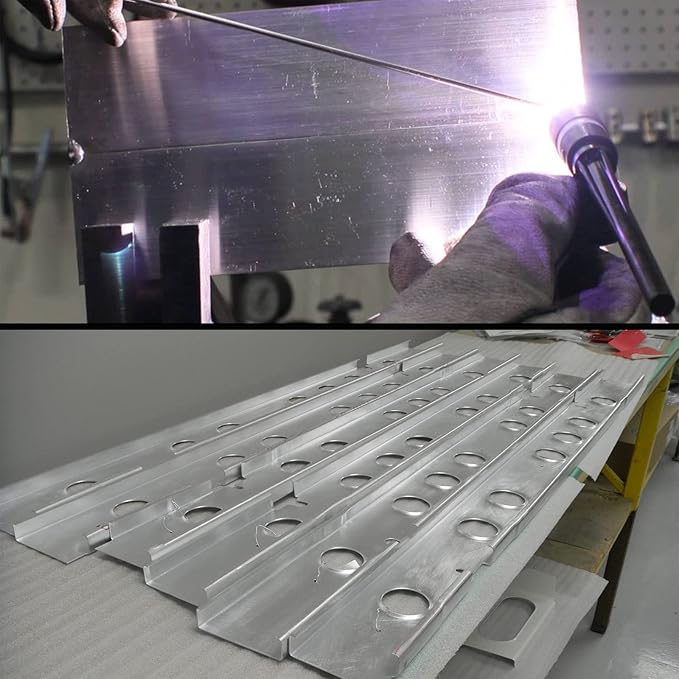 6061 T651 Aluminum Sheet Metal 12 x 12 x 1/16 (0.63”) Inch, Flat 1.5MM Aluminum Metal Plate for Crafting, Industrial, Double-Side Protective Film